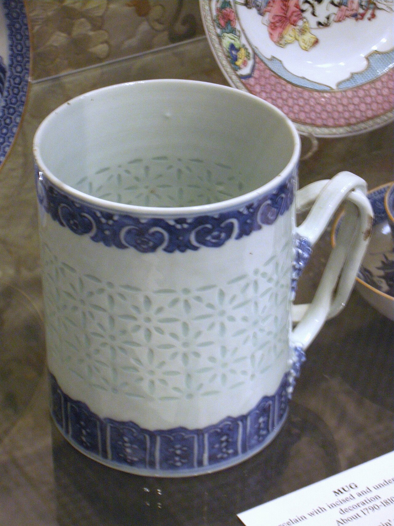 Blue & White Plum Blossom Mug