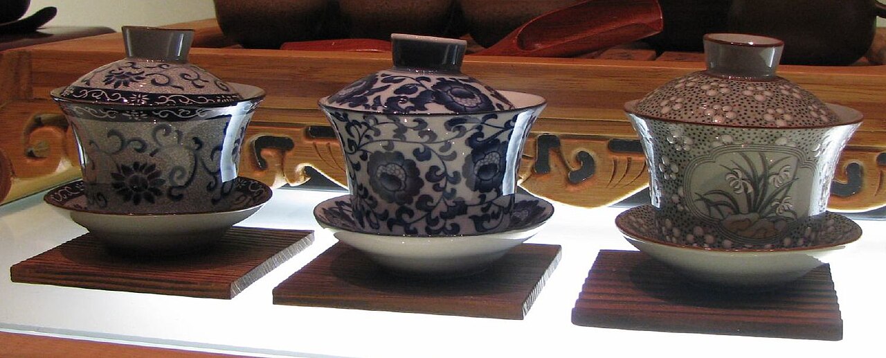 Blue & White Tasting Cups, Set of 6