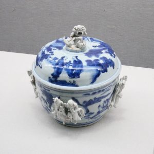 Blue & White Gaiwan, 150 ml