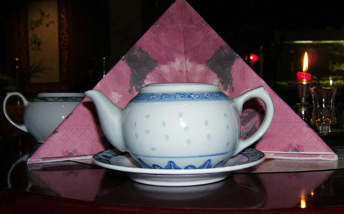 Blue & White Teapot, 300 ml