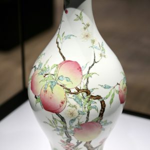 Famille Rose Flower Vase