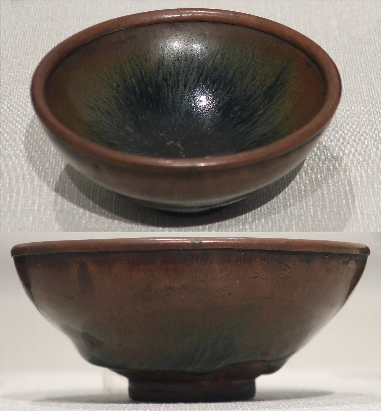 Hare's Fur Jian-style Tea Bowl